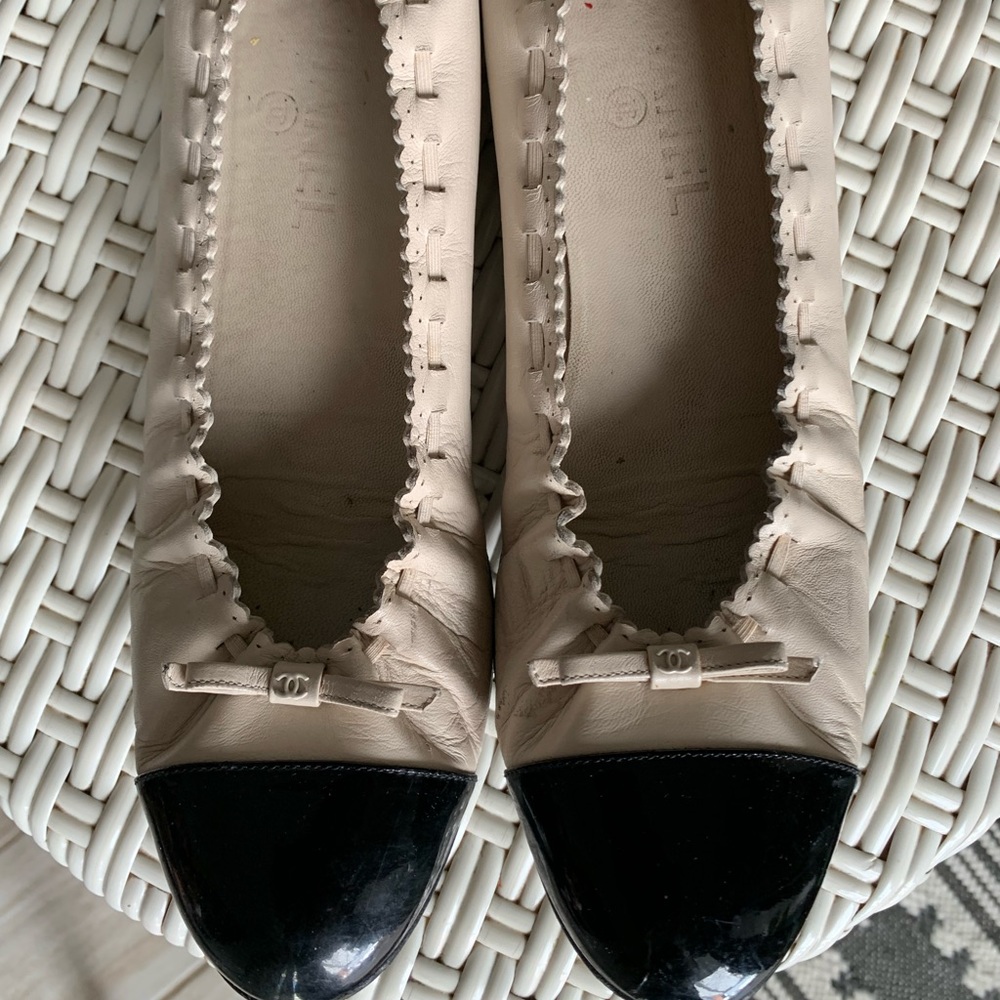 Authentic Chanel flats